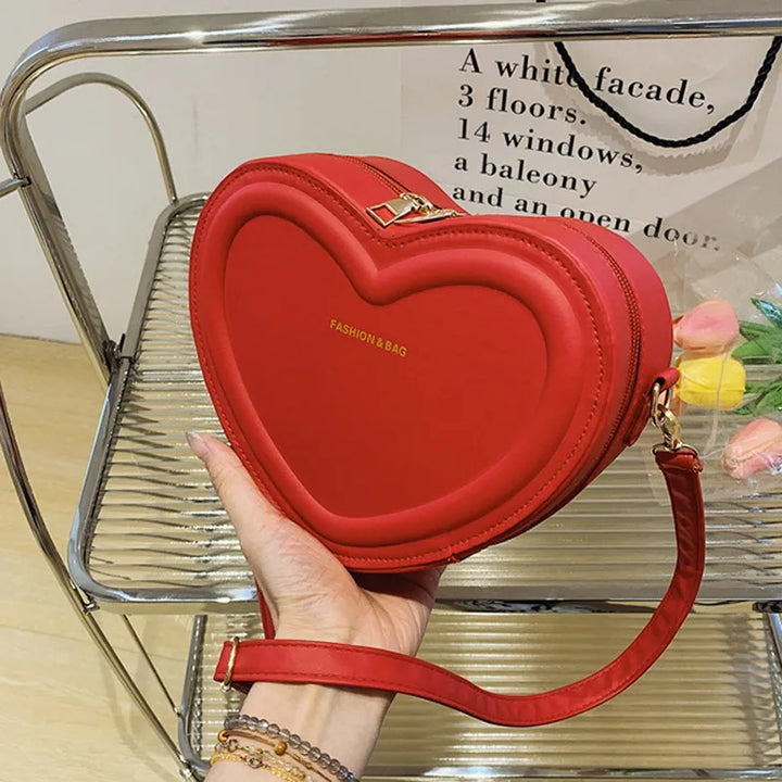 Heart Shape Crossbody Bag.