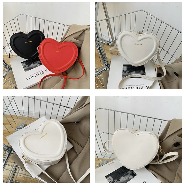 Heart Shape Crossbody Bag.