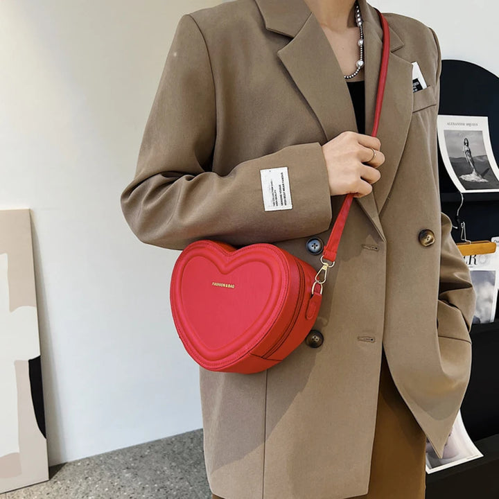 Heart Shape Crossbody Bag.